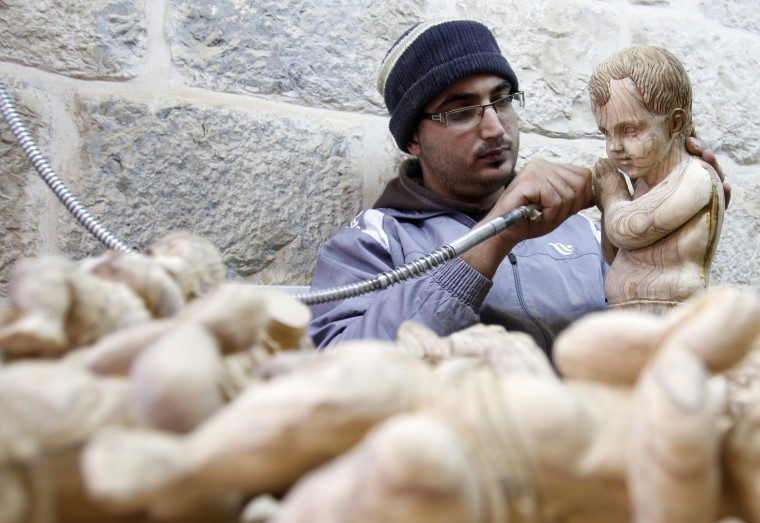 Mideast Israel Palestinians Christmas